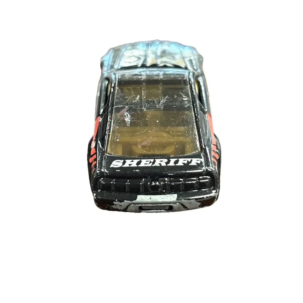 Hot Wheels Ford Mustang GT Concept (SHERIFF)  2003 HW CITY BLACK Loose Car